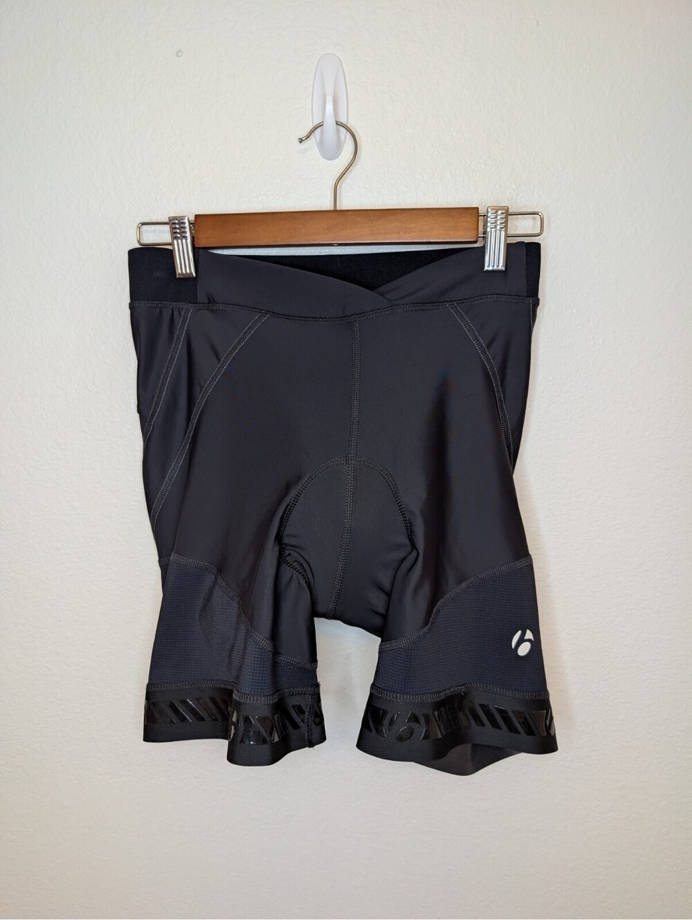 Bontrager Women's Biking Race Shorts Black Size L Inform Padded Model #9445